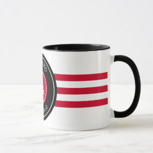 Elegantes Monogramm-Design Tasse