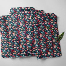 Elegantes Moody Modern Lotus Blume Muster