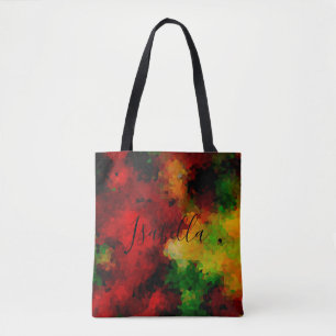 Elegantes Mosaikmuster, mehrfarbig, abstrakt Tasche