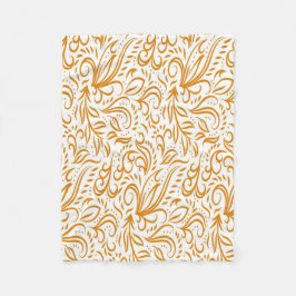 Elegantes Muster Fleecedecke