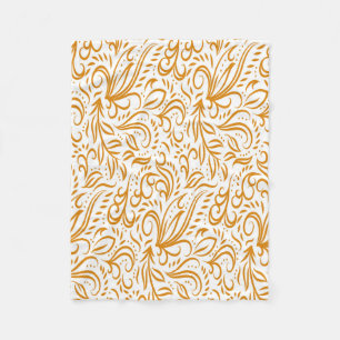 Elegantes Muster Fleecedecke