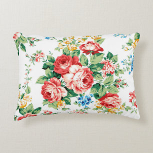 Elegantes Muster mit Rose Design Element Dekokissen