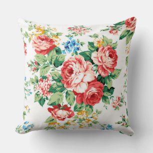 Elegantes Muster mit Rose Design Element Kissen