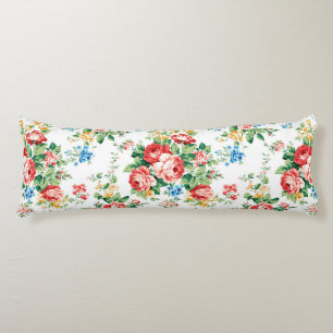 Elegantes Muster mit Rose Design Element Seitenschläferkissen