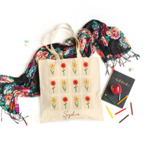 Elegantes Muster Tragetasche