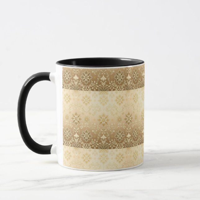 Elegantes Musterdesign Tasse (Links)