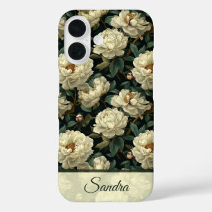 Elegantes Muttertagsgeschenk Pfingstrose Blumen Na iPhone 16 Hülle