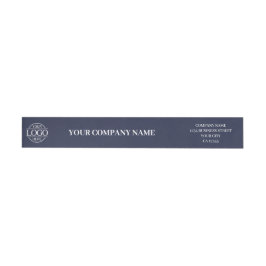 Elegantes Navy Blue Custom Business Logo