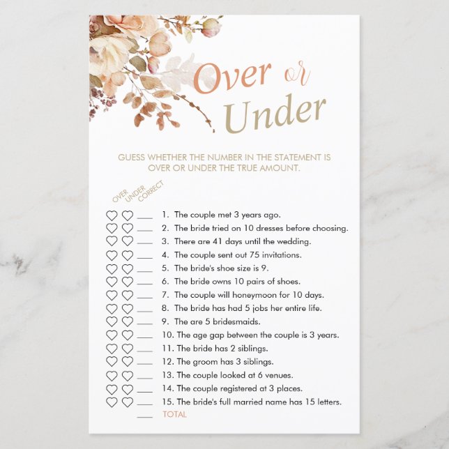 Elegantes, neutrales Blütenspiel über oder unter D (Vorderseite)