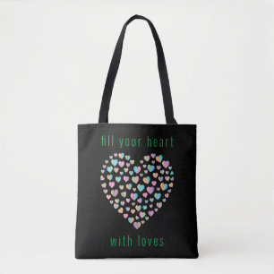 Elegantes Niedliches Herzdesign Tasche