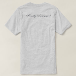 Elegantes norwegisches Rosemaling-Blumen-Heart-T-S T-Shirt