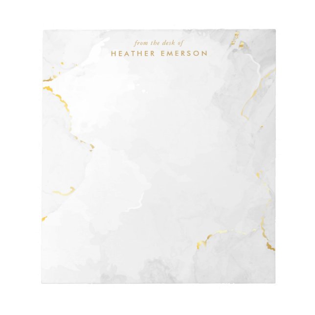 Elegantes Notepad Notizblock (Vorderseite)