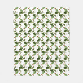 Elegantes Oak Leaf und Acorn Fleece Blanket