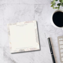 Elegantes öffentliches Logo in Rosa und Grau-Marmo