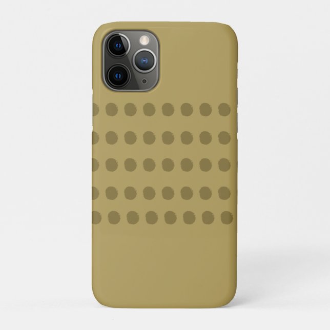 Elegantes OldGold   Case-Mate iPhone Hülle (Rückseite)
