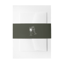 Elegantes Olivenholz Grüne Hochzeit