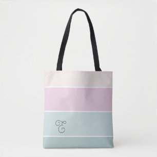 Elegantes Ombre Rosa Grünes Benutzerdefiniertes Mo Tasche
