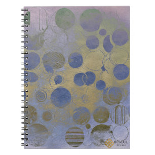 Elegantes Orbs-Notebook Notizblock