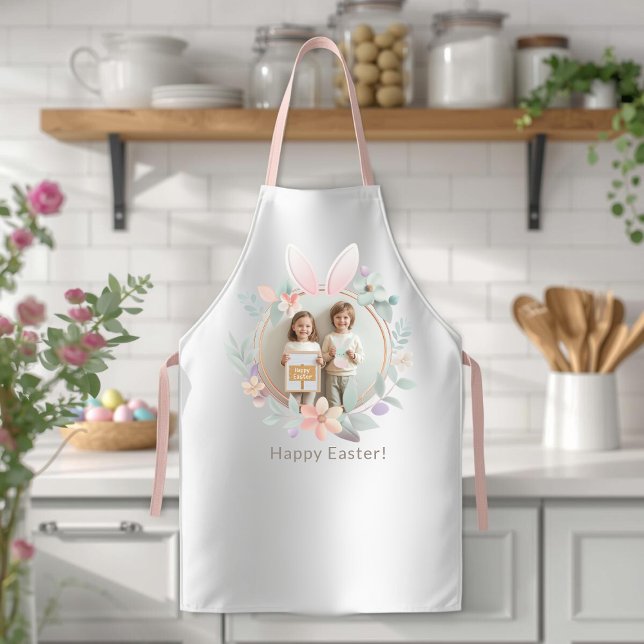 Elegantes Oster-Foto-Apron in Pastellfarben Schürze (Von Creator hochgeladen)