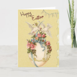 Elegantes Ostereier mit Doves Happy Oaster Feiertagskarte