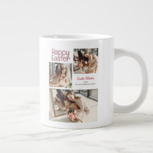Elegantes Ostersegeln Ostereier FamilienFoto Jumbo-Tasse