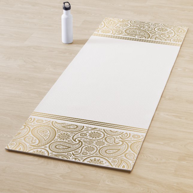 Elegantes Paisley-Muster Yogamatte (Beispiel)
