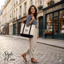 Elegantes Paris Frankreich Mark Stylische Canvas-T