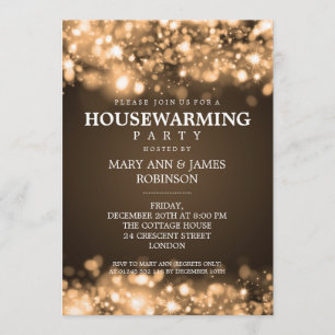 Elegantes Party Housewarming Einladung