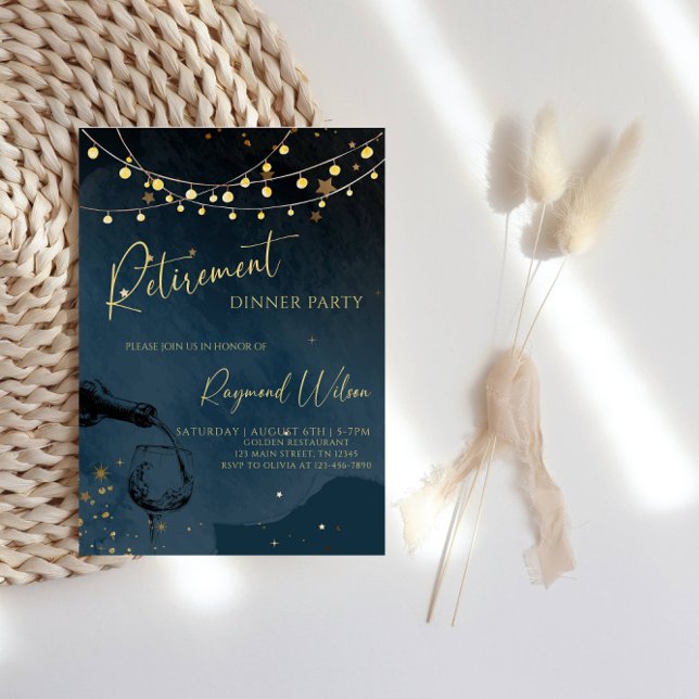 Elegantes Party zum Ruhestand Einladung (Von Creator hochgeladen)