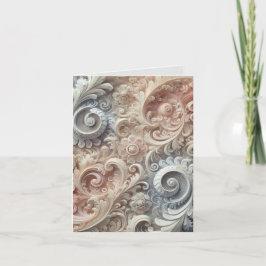 Elegantes, pastellfarbenes Spitzenmuster