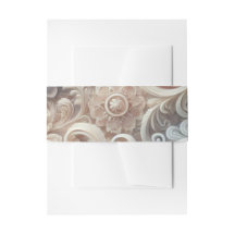 Elegantes, pastellfarbenes Spitzenmuster