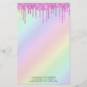 Elegantes Pastellpapier Briefpapier