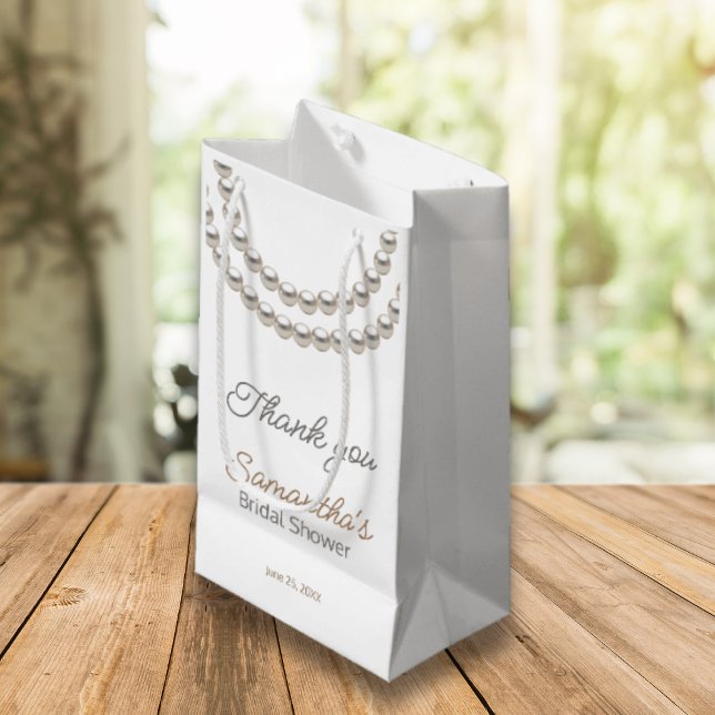 Elegantes Pearl-Halskette-Brautparty Kleine Geschenktüte (Von Creator hochgeladen)