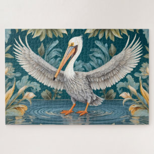 Elegantes Pelican Bird Tropical Paradise