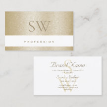 Elegantes Perlpastellmuster in Beige mit Monogramm