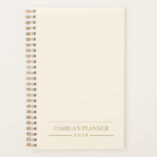 Elegantes personalisiertes Design | Minimalistisch Planer