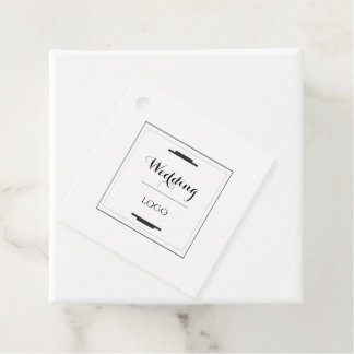 Elegantes personalisiertes Hochzeitsgeschenk, mode Geschenkanhänger