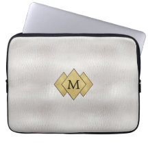 Elegantes Personalisiertes Imitat Weißes Leder