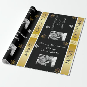Elegantes personalisiertes mit Pic Geschenkpapier