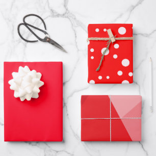 Elegantes personalisiertes Monogramm Name in Hellr Geschenkpapier Set
