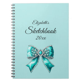 Elegantes personalisiertes Namen Notizbuch mit Sch Notizblock