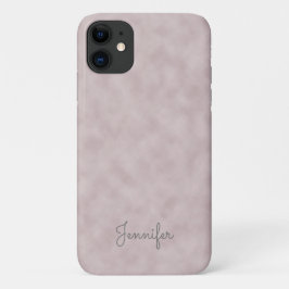 Elegantes Personalisiertes Rose-Farbpapier Case-Mate iPhone Hülle