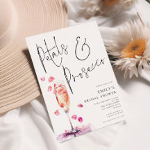 Elegantes Petals Prosecco Glass Brautparty