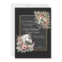 Elegantes Pferd Geburtstag