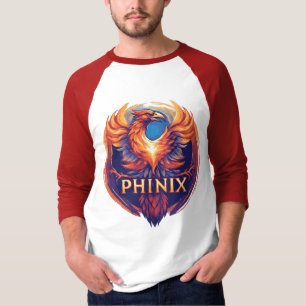 Elegantes Phinix Phoenix Logo - Rebirth & Growth T-Shirt