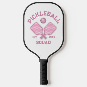 Elegantes Pickleball Monogramm-Design Pickleball Schläger