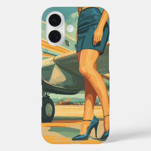 Elegantes Pilotprogramm durch das Jet iPhone 16 Hülle