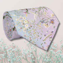 Elegantes Pink und Periwinkle Floral Wedding Neckt