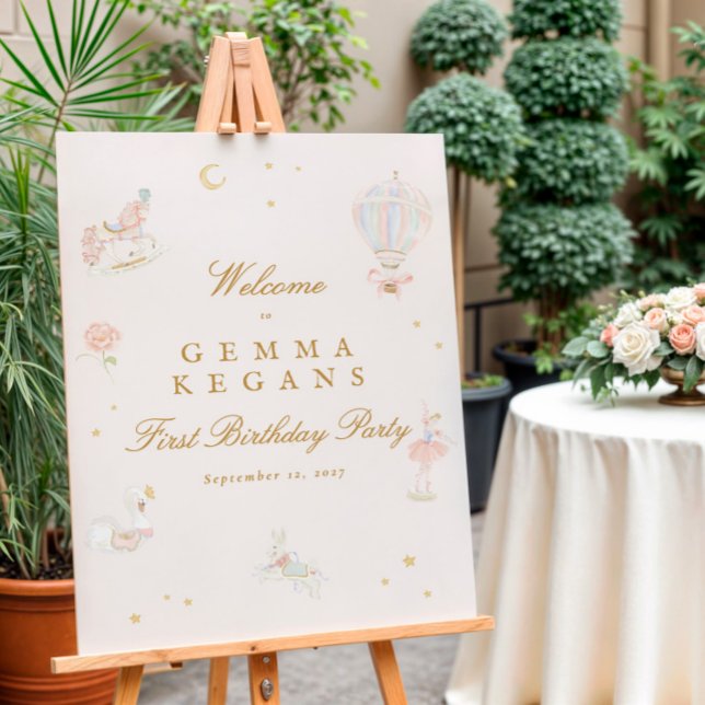 Elegantes pinkfarbenes Märchengebäck Poster (Von Creator hochgeladen)