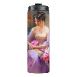 Elegantes Portrait Thermosbecher